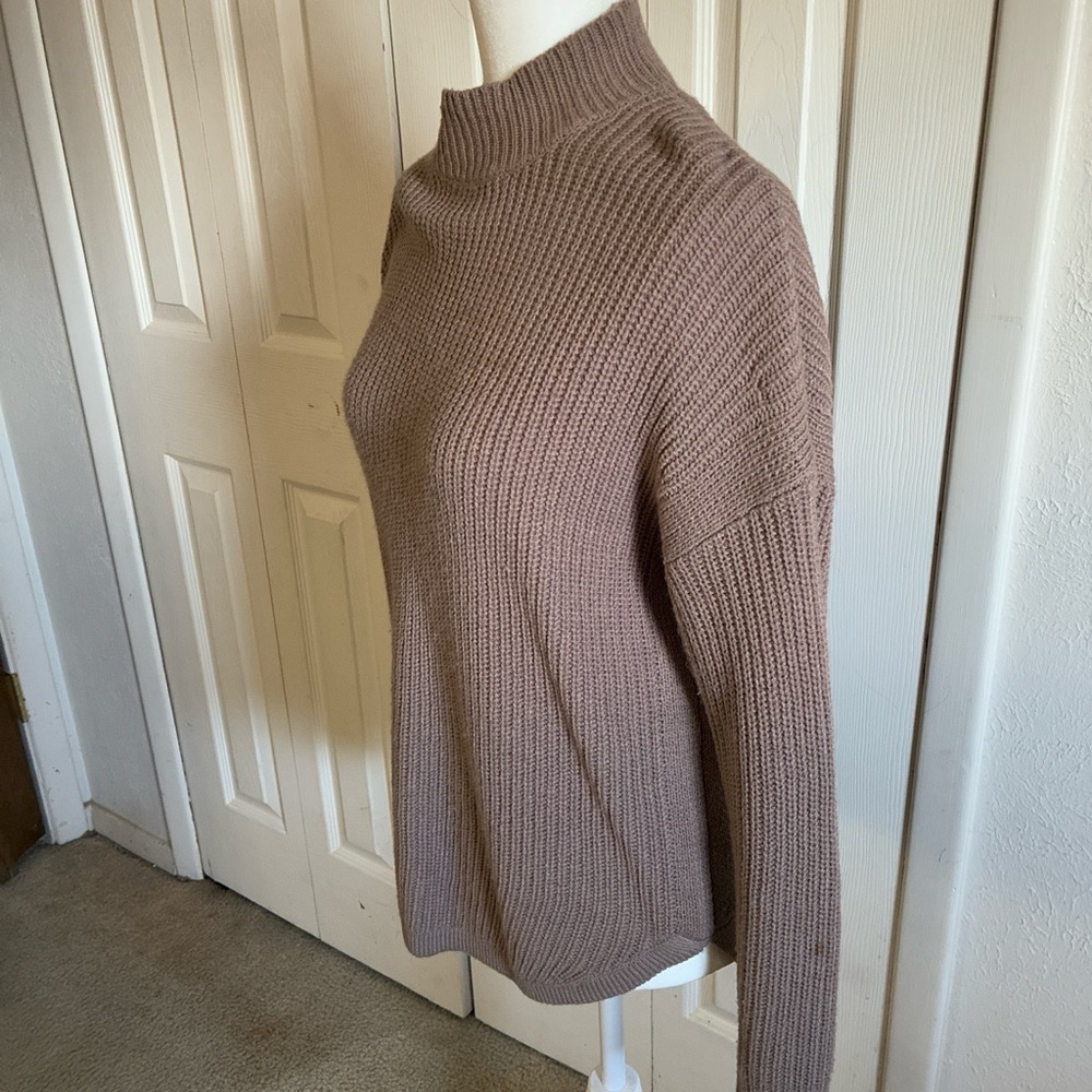 Women's Taupe Sweater - Picture 5 of 6